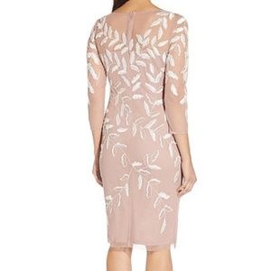 Adrianna Papell Beaded Sheath Dress